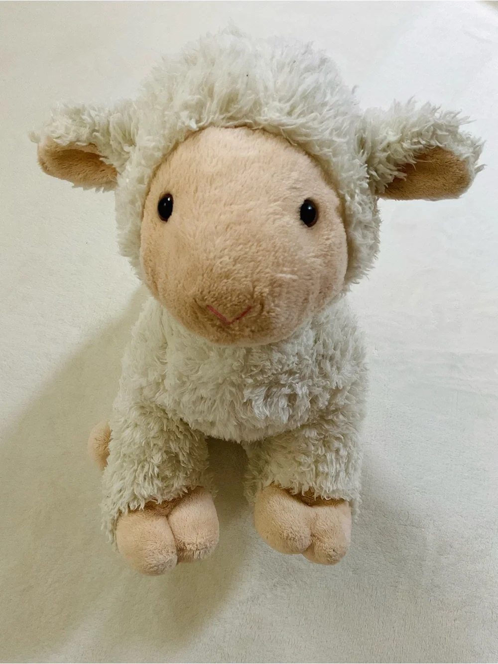 Retired Build-A-Bear Farmers Market Sheep Lamb Plush 15”